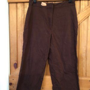 B Moss Stretch Capris Size 10